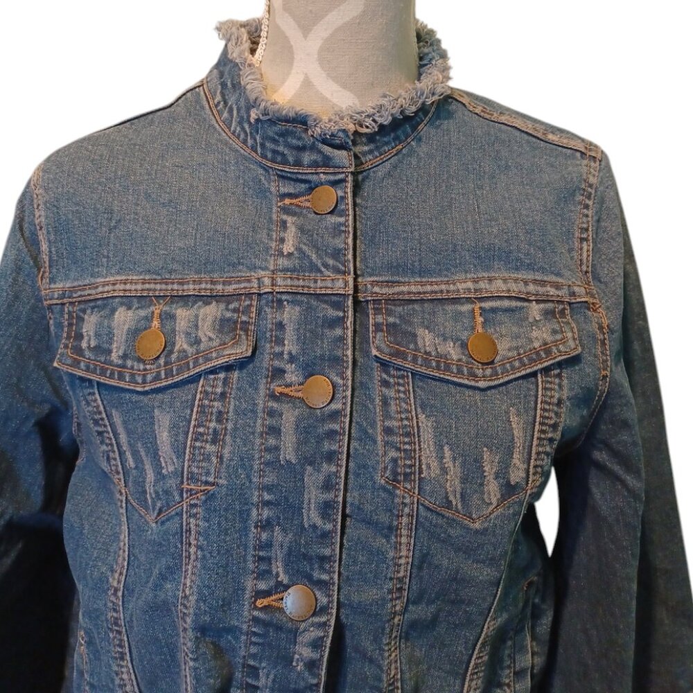 NEW! Rachel Roy Denim Jean Jacket (4945